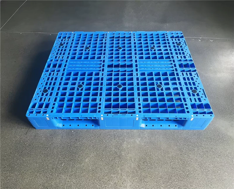 Factory-Direct-Eco-Friendly-PP-4-Way-Heavy-Duty-1100-1100-Plastic-Euro-Pallet-Durable-Single-Faced-WGC6040-1-PP-Stock-Logistics