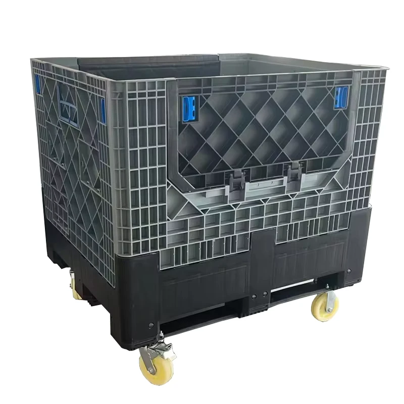 Factory-Large-Bulk-Industry-Collapsible-Plastic-Pallet-Container-Durable-Stacking-Plastic-Box-Contain-With-Lid