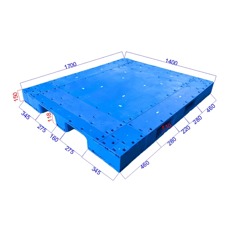 Factory-Plastic-Pallets-Custom-Size-1700-1400mm-Rackable-Plastic-Pallet-for-Warehouse