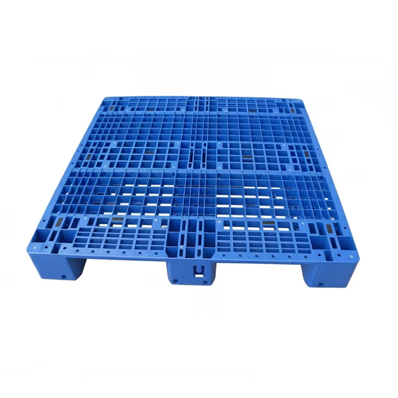 HDPE-Euro-Stackable-Nestable-Recyclable-Heavy-Duty-Warehouse-Transportation-Storage-Grid-Solid-Plastic-Pallet-1