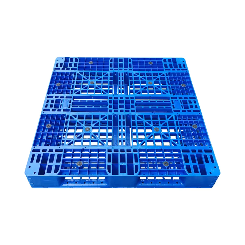 HDPE-Plastic-Pallet-PP-Welded-Structure-Four-Way-Entry-Forklift-Pallet-for-Grain-Warehouse-Storage