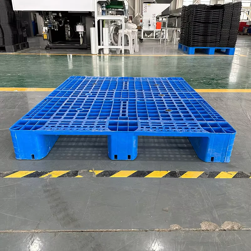 HDPE-Stackable-Collapsible-Nestable-Recyclable-Heavy-duty-Plastic-Pallets-for-Industrial-Warehouse-Storage