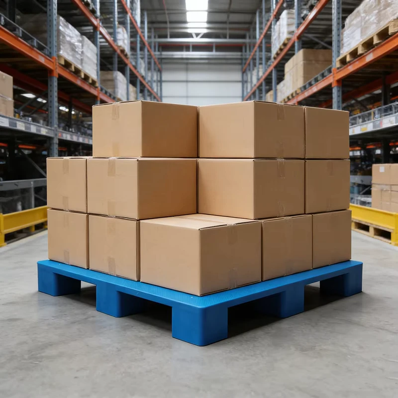 Heavy-Duty-1100-1100-135mm-Nine-Legged-Economical-Custom-Design-Supplier-Plastic-Pallets