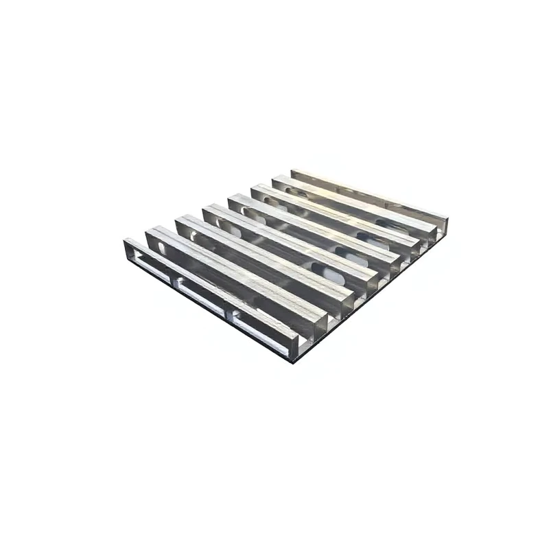 Heavy-Duty-4-Way-Entry-0-Man-Power-Alloy-Steel-Pallets-3T-Static-Load-Custom-Capacity-Customized-Size-Tray-Loader-Pallets
