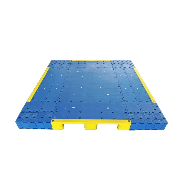 Heavy-Duty-4-Way-HDPE-Plastic-Pallet-1900x1800mm-for-Industrial-Cargo-Transportation