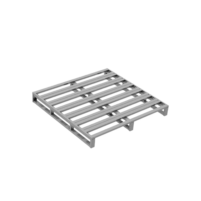 Heavy-Duty-Collapsible-Four-Way-Entry-Steel-Pallet-Corrosion-Resistant-Eco-Friendly-Warehouse-Logistics-Loading-Pallet