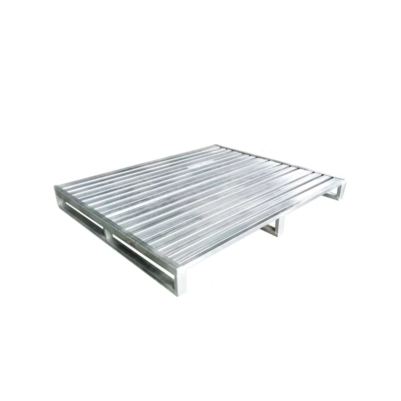 Heavy-Duty-Customized-Industrial-Storage-Steel-Pallets-2-4-Entry-Way-Galvanized-Metal-Pallet-for-Warehouse-Racking
