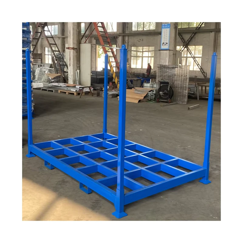 Heavy-Duty-Customized-Stackable-Steel-Tire-Post-Pallet-Rack
