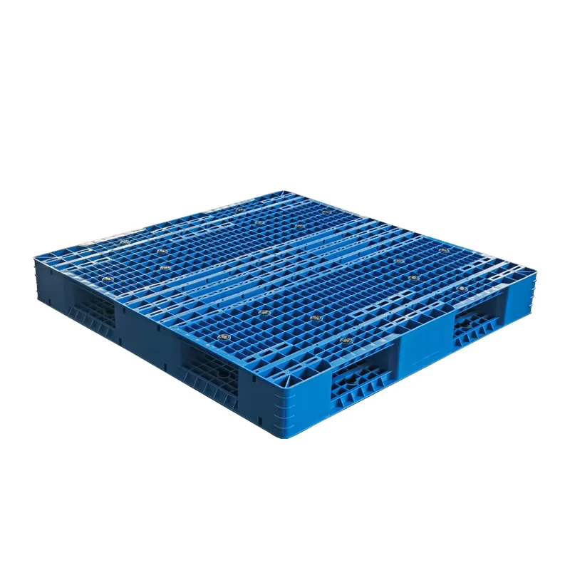 Heavy-Duty-Euro-Size-Large-HDPE-Stackable-Warehouse-Storage-Pallet-Double-Sided-Plastic-Pallet