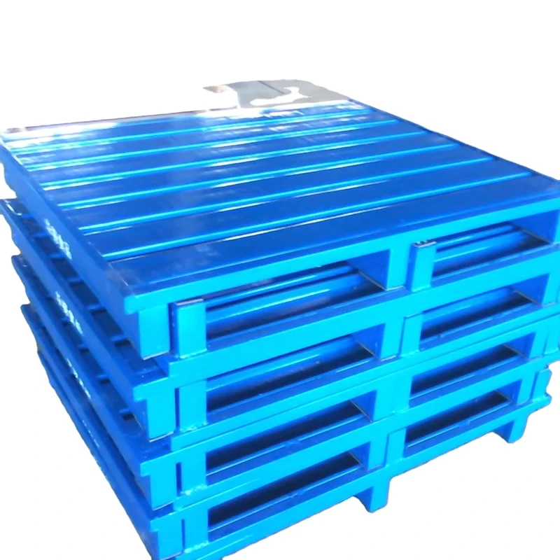 Heavy-Duty-Euro-Steel-Pallet-for-Logistic-Transport-of-Goods