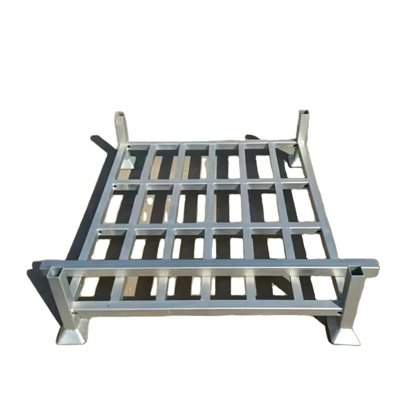 Heavy-Duty-Hot-dip-Galvanized-Steel-Pallet-Half-Deck-with-Superior-Rust-Resistance