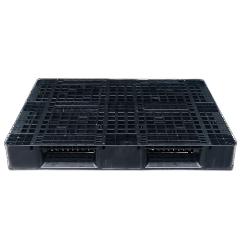 Heavy-Duty-Injection-Molding-1210-1200-1000-150mm-Grid-Surface-Three-Runner-Logistics-Pallet-For-Logistic-Turnover
