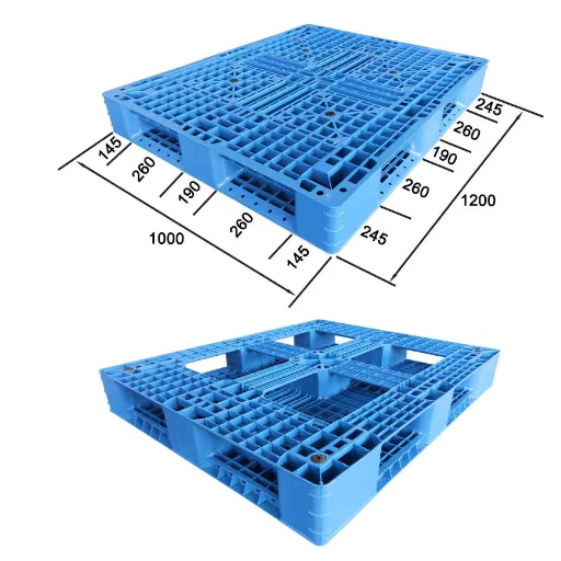 Heavy-Duty-Plastic-Pallet-1200x1000-mm-4-Way-Entry-Warehouse-Storage-Pallet