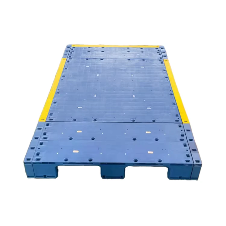 Heavy-Duty-Plastic-Pallets-1850-1100mm-Custom-Size-Recycled-4-Way-Entry-Shipping-Pallets-for-Cold-Storage