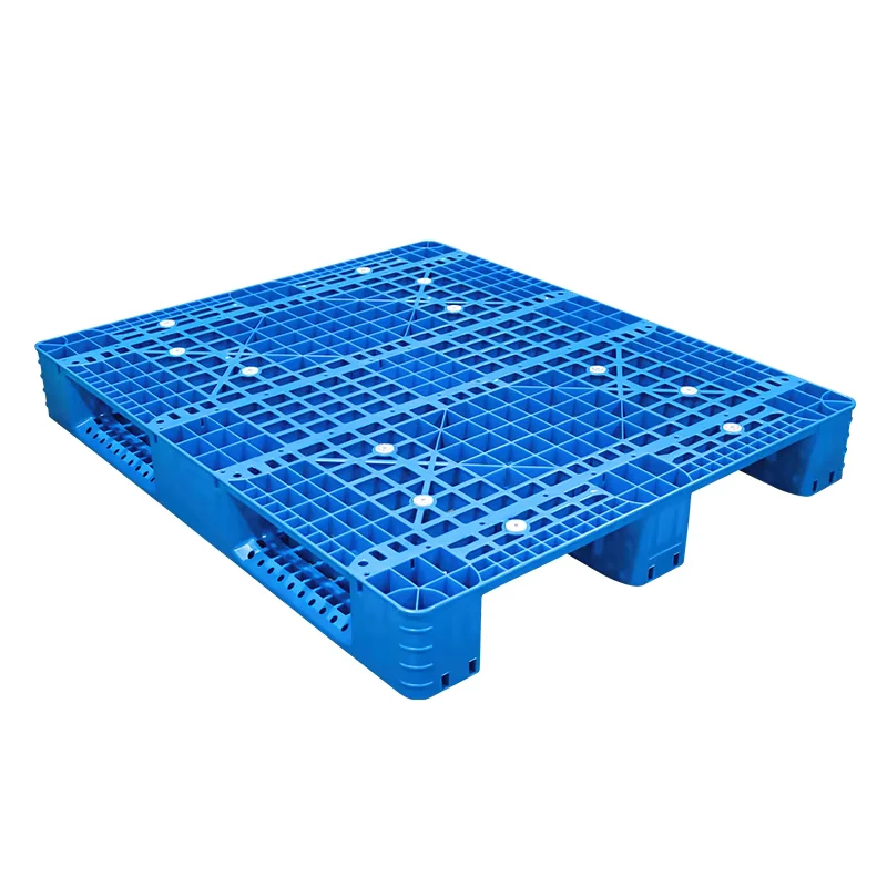 Heavy-Duty-Single-Side-Euro-Pallet-1210-Steel-HDPE-Plastic-4-Way-Entry-for-Sales-Storage-Warehouse-Industrial-Applications