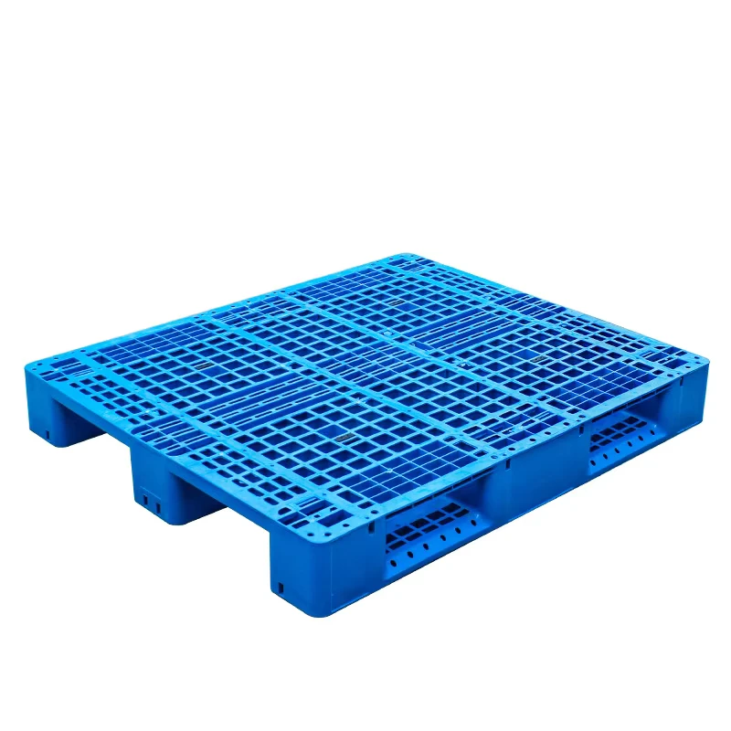 Heavy-Duty-Stackable-4-Way-Entry-Eco-friendly-HDPE-Euro-Plastic-Recycled-Pallet-1.5T-Dynamic-Load-6-Ton-Static-Load-for