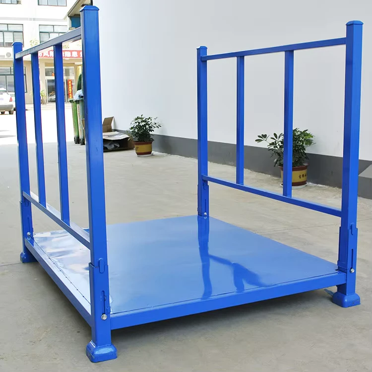 Heavy-Duty-Steel-Pallet-Stacking-Racks-for-Warehouse-Storage