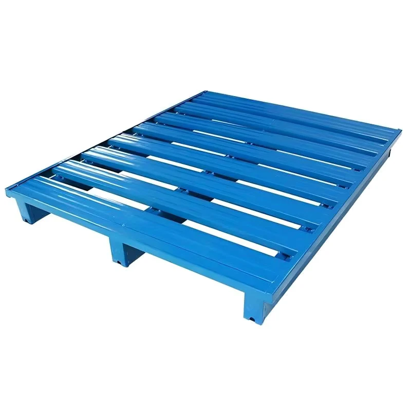 Heavy-Duty-Steel-Two-Way-Entry-Pallets-Industrial-Storage-Transportation-Anti-Corrosion-CE-Certified-2000-lb-Capacity-Garages