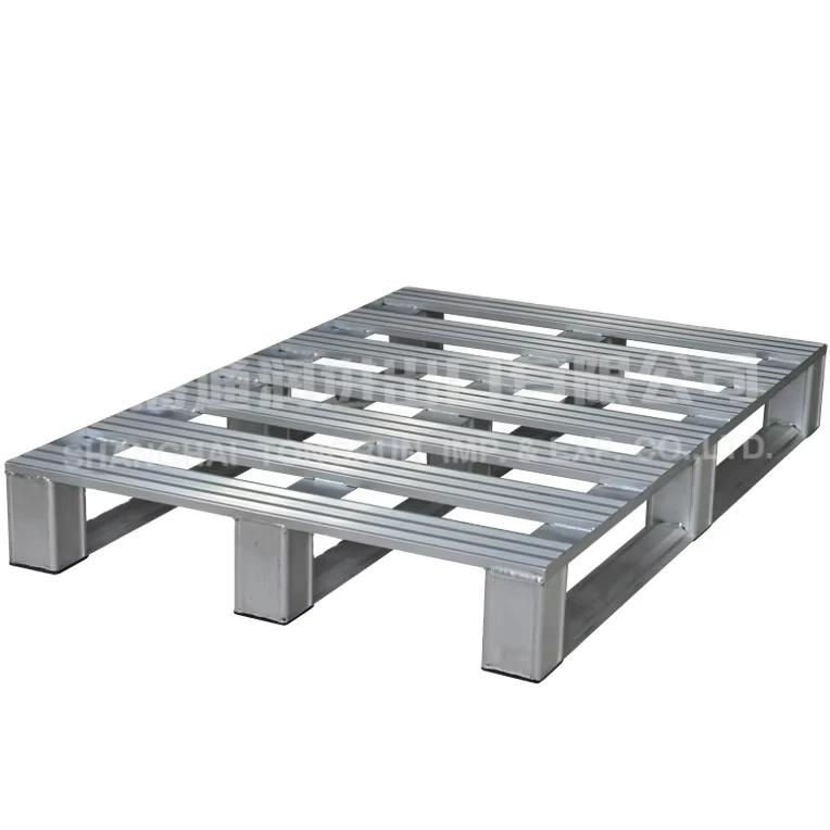 Heavy-Duty-Storage-Grid-Nine-Foot-Moisture-proof-Metal-Iron-Tray-Metal-Pallet-Wire-Mesh-Pallet-Container