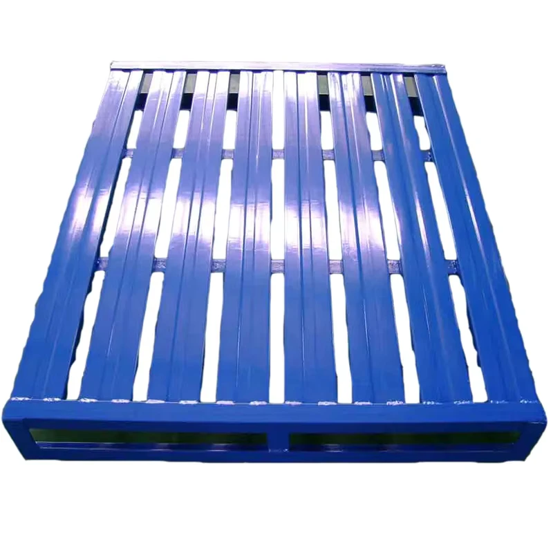 Heavy-Duty-Storage-Racking-Iron-Pallets-Logistics-Warehouse-Swing-Metal-Pallet-Damp-proof-Pallets