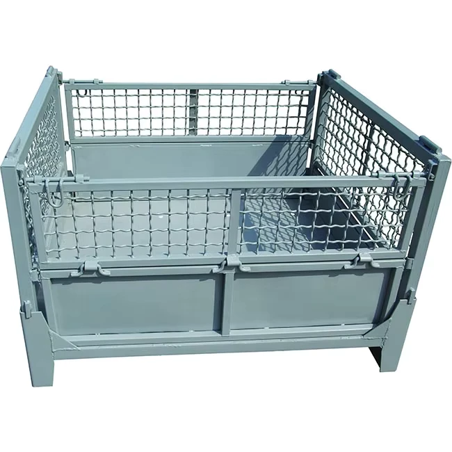 Heavy-Duty-Warehouse-Pallet-Metal-Storage-Rack-Folding-Storage-Cage-Series-System-Warehouse-Shelving-Storage-Equipment
