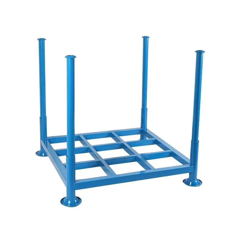 Heavy-Duty-Welded-Adjustable-Durable-Storage-Galvanized-Stacking-Steel-Industrial-Pallet-Racks