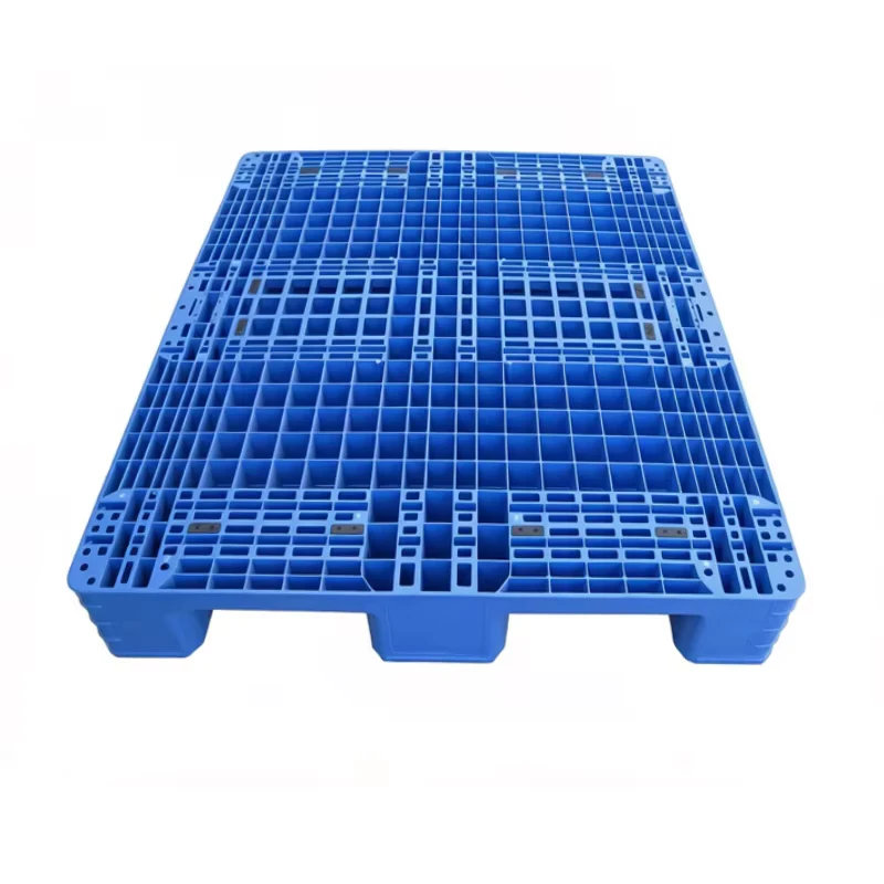 Heavy-duty-Eco-friendly-Plastic-Pallets-4-Way-Entry-for-Industrial-Logistics-Warehouses-Heavy-load-Applications-HUADU-Brand