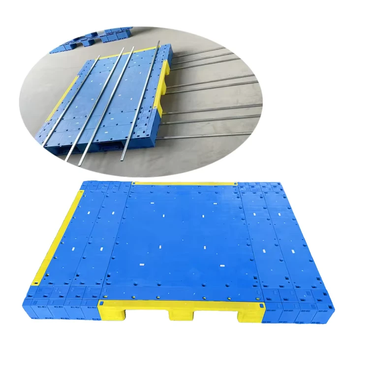 High-Load-Capacity-Pallet-1400x1850mm-Steel-Reinforced-Eco-Friendly-PP-for-Industrial-Warehouse-Storage