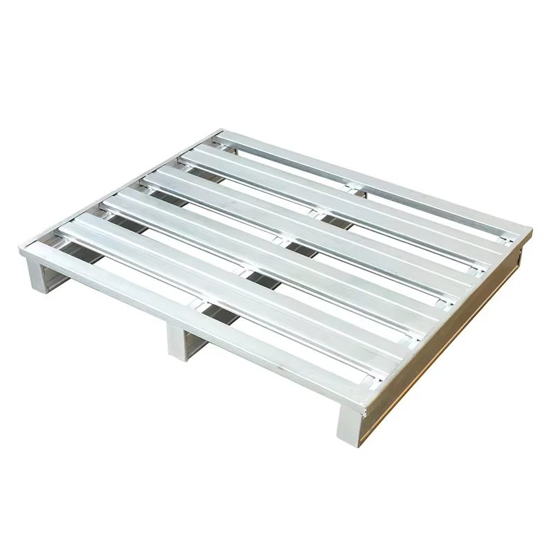 High-Quality-Euro-Metal-Pallet-for-Cold-Storage-Warehousing-with-Zinc-Forklift-Stacking-Racks-Shelves
