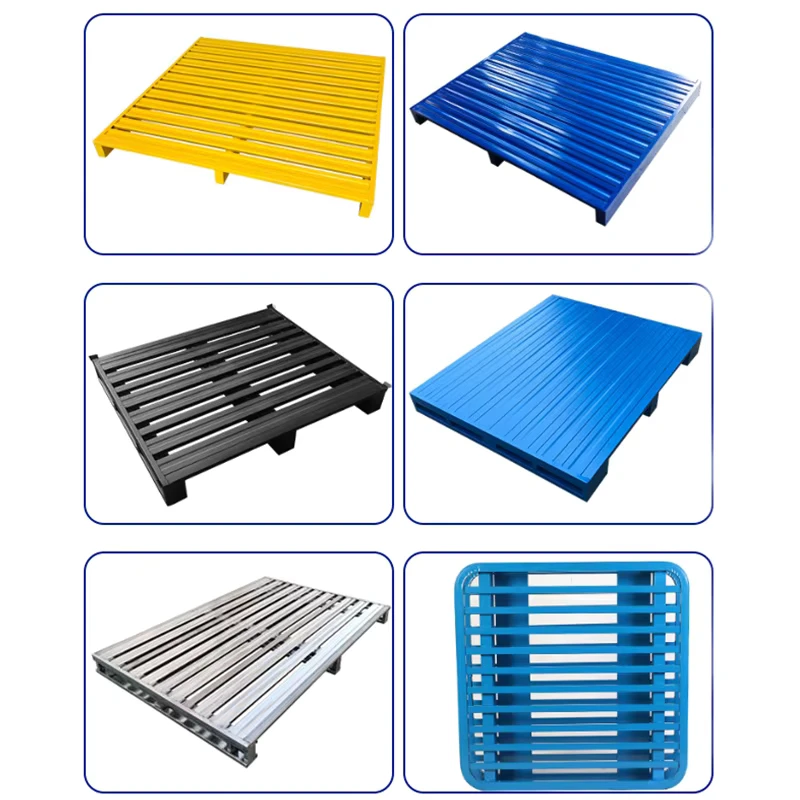High-Temperature-Resistant-Welded-Steel-Pallet-Stable-Structure-for-High-Heat-Production-Line-Parts-Handling