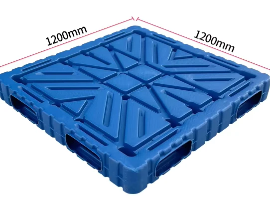 High-quality-Double-Face-Flat-Affordable-Hdpe-Plastic-Blow-Molded-Pallets-for-Retail-Industry-All-kinds-of-colors-Customizable