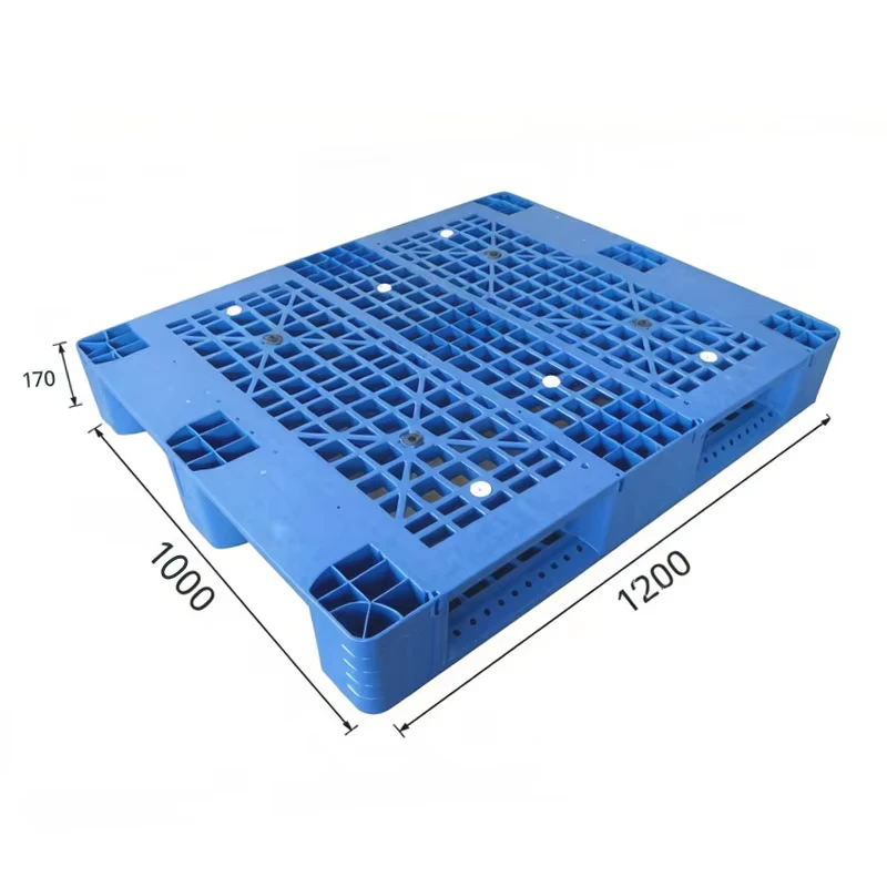 Hot-Selling-High-Quality-Industrial-Heavy-Duty-Euro-1200-1000-170mm-Single-sided-Grid-Eco-friendly-Plastic-Pallet-Durable