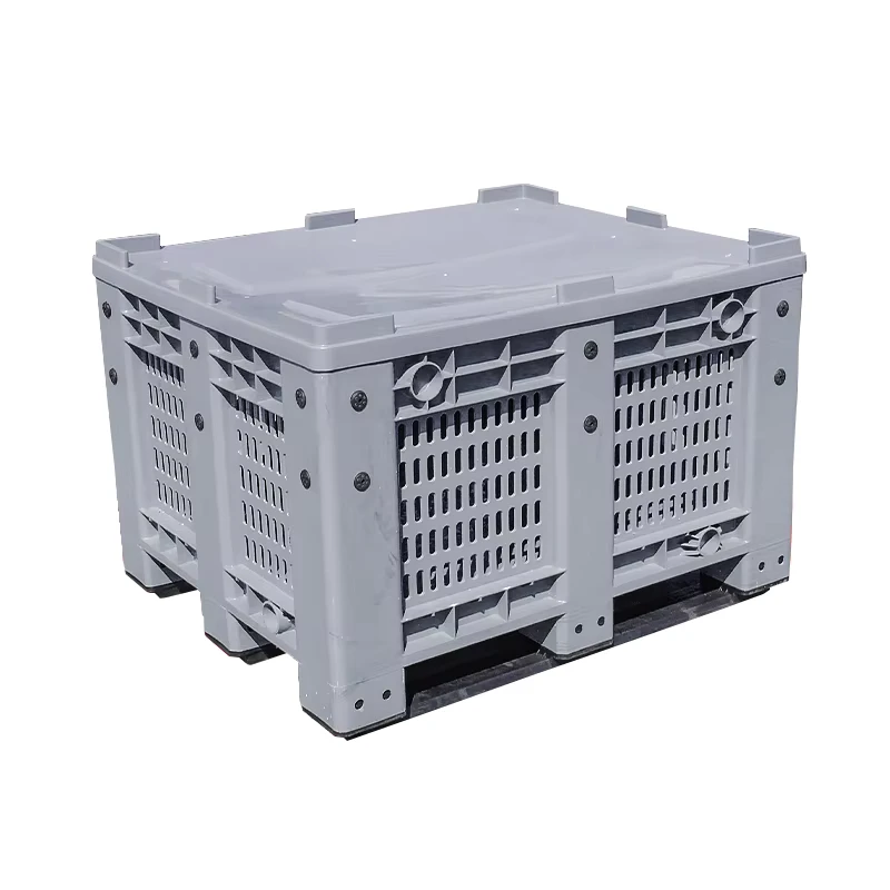 Industrial-1200x1000x760mm-Unfoldable-Plastic-Pallet-Box-Moving-Mega-Bin-Plastic-Pallet-Shipping-Bin