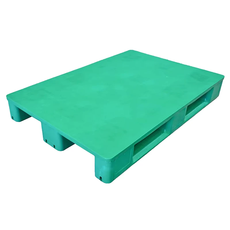 JOIN-High-Strength-Reusable-Euro-Pallet-One-Piece-Injection-Molded-Plastic-4-Way-Entry-Type-Single-Faced