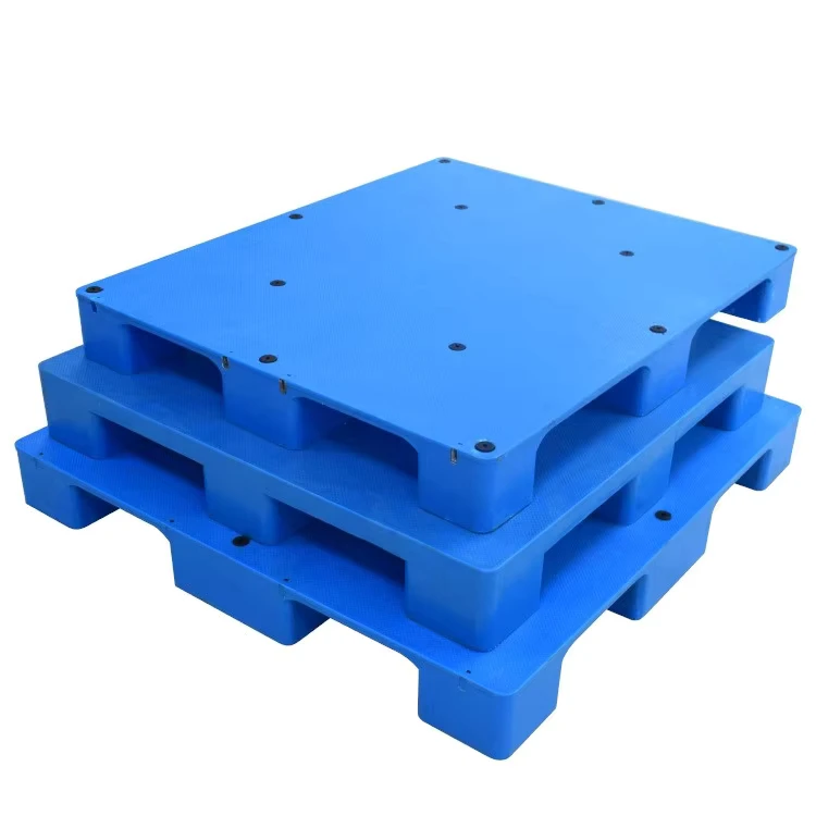 Large-Handling-Cargo-Moistureproof-Plastic-Pallet-Floor-Plastic-Pallet-Nine-Legs-Plastic-Pallet