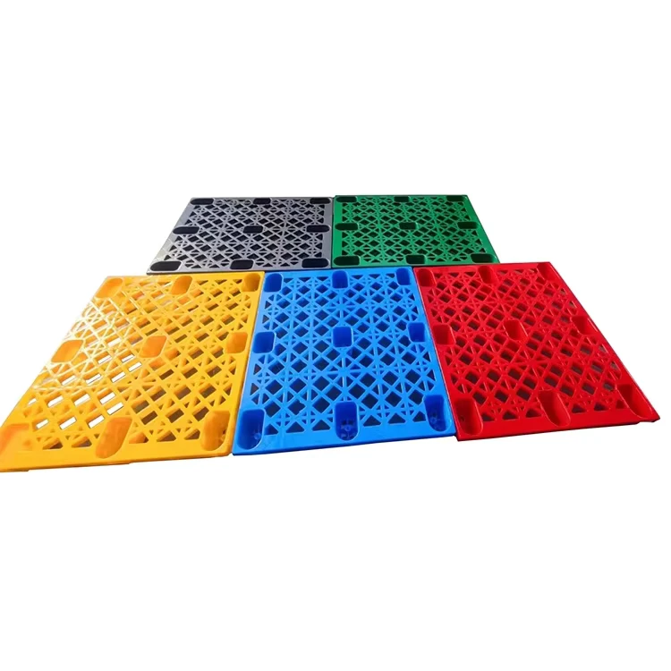 Light-Weight-High-Quality-9-Legs-4-Ways-Entry-Nestable-Grid-Light-Duty-European-Hdpe-Economic-Plastic-Grid-Pallet