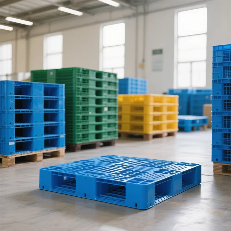 Loading-Heavy-Duty-Industrial-Euro-Reusable-Plastic-Pallet-for-Racking-Manufacturer-Prices