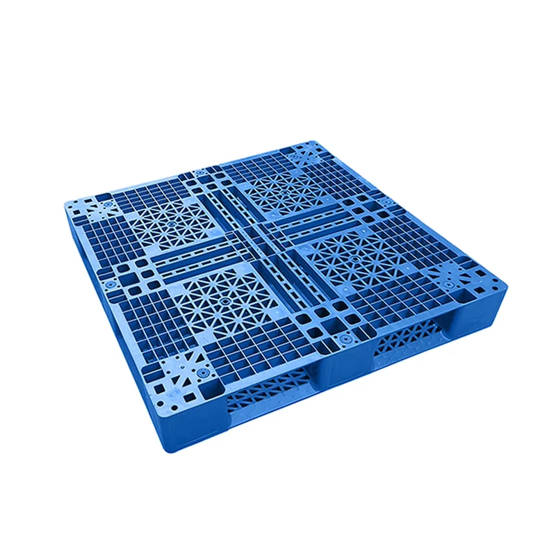 Low-Prices-Forklifts-Hdpe-Plastic-Pallet-1200X1200-Stacking-Racks-Heavy-Duty-Nestable-Recycled-Plastic-Pallet