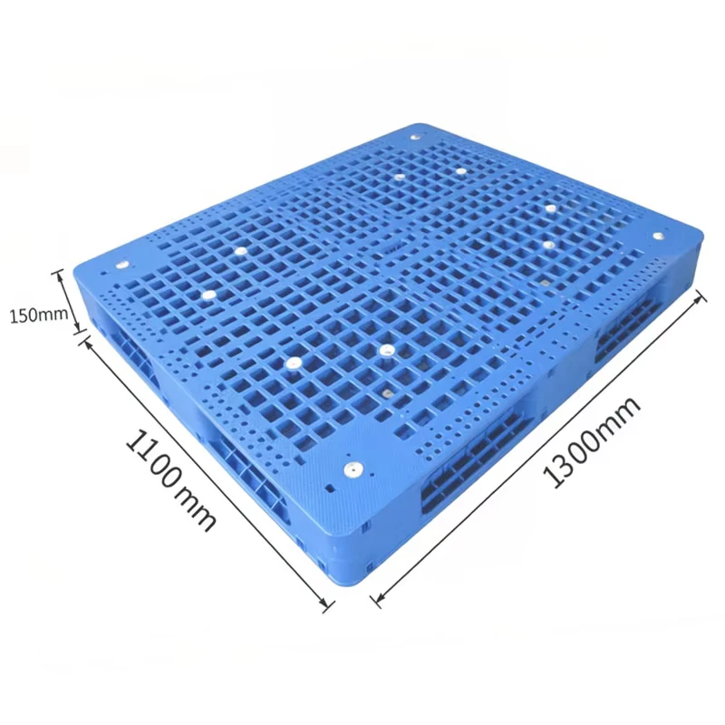 Made-in-China-Manufacture-Sale-Customizable-Colours-Sturdy-Durable-Double-sided-Grid-Pallet-Plastic-for-Multipurpose