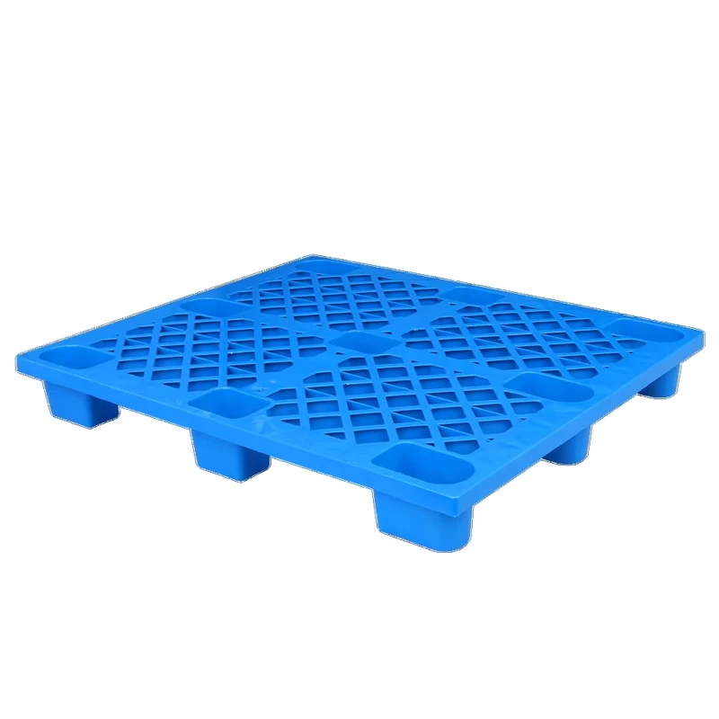 NEXARA-Economical-Pallet-1200-1000mm-Mesh-9-Leg-Single-Face-Plastic-Pallet-For-Logistic-Transport-Perfect-For-Warehouse-Storage
