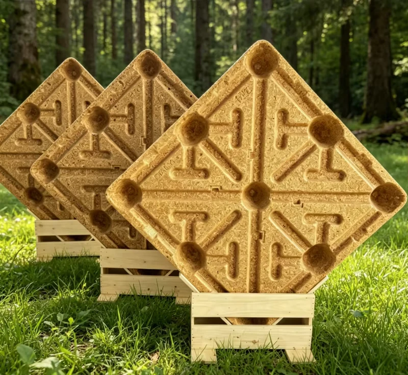 Nestable-Compressed-Wood-Pallets-Waterproof-Moisture-Proof-Export-Exempt-Fumigation-Free-Industrial-Grade-Customizable