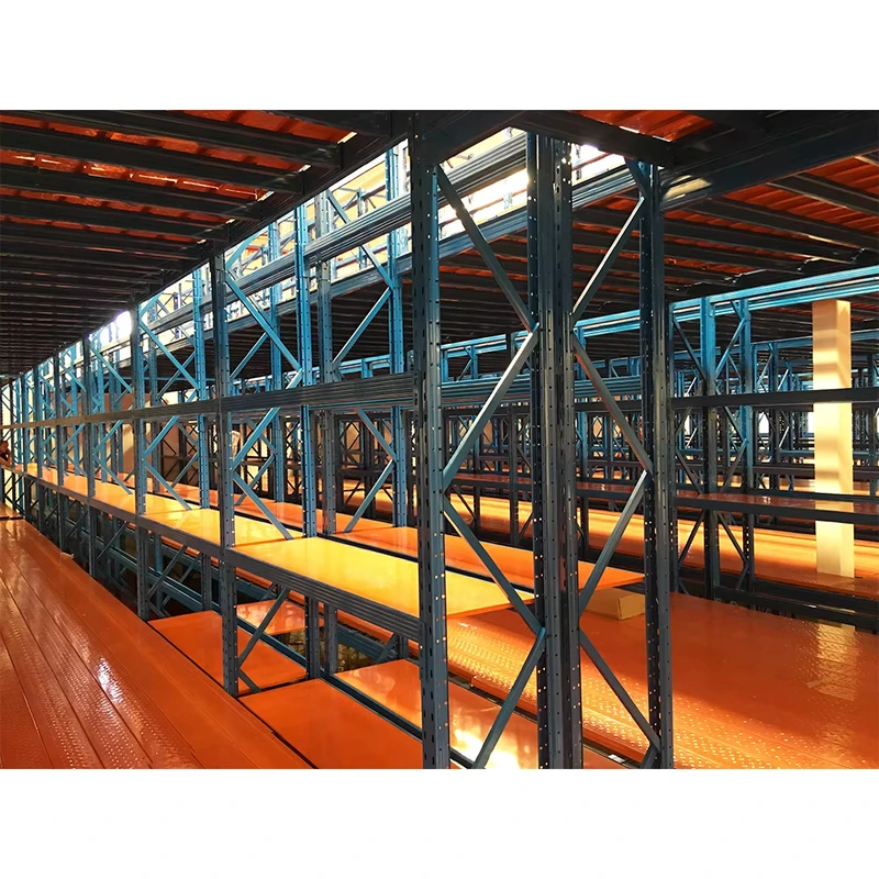 Pallet-Racking-Powder-Coated-High-Density-Q235B-Steel-Industrial-Grade-Custom-Design-Adjustable
