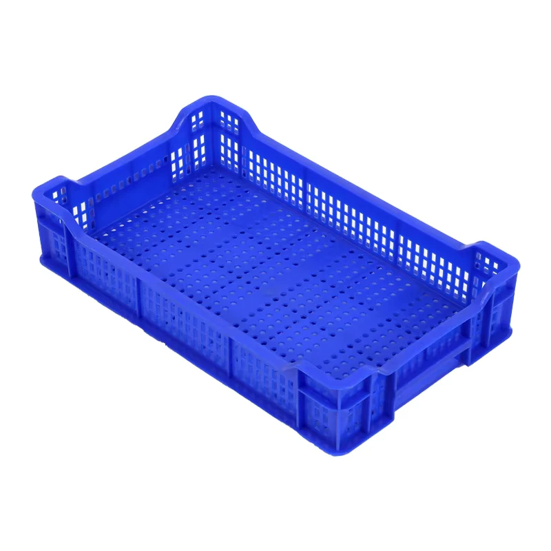 Plastic-Pallet-Built-in-Steel-Tube-Heavy-Duty-Stack-Shelf-type-Design-Mesh-Perforated-Structure-Eco-Friendly-Plastic-Containers