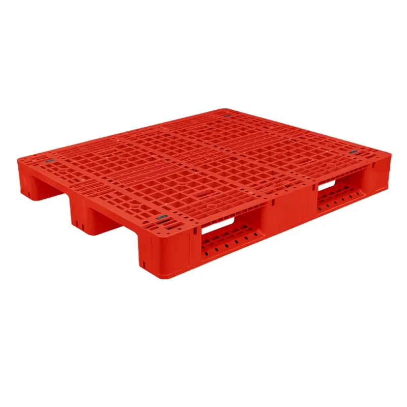 Plastic-Pallet-Custom-Heavy-Duty-Single-Sided-Pallet-Plastic-Warehouse-Reusable-Plastic-Pallet-Price-2