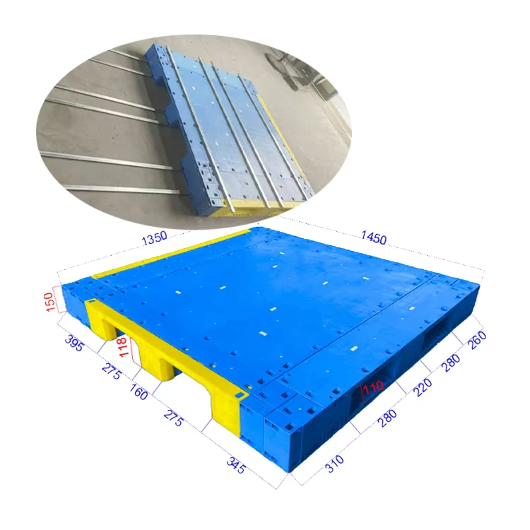 Plastic-Pallets-Durable-HDPE-Eco-Friendly-Recycled-for-Warehouse-Storage-Transportation