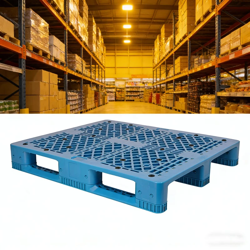 Premium-Quality-Industrial-Euro-Plastic-Pallet-for-Warehouse-Storage-and-Supply-Chain