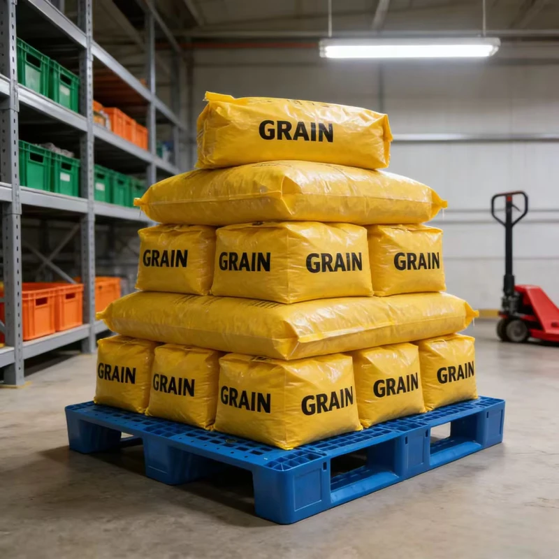 Recyclable-HDPE-Euro-Plastic-Pallet-Eco-Friendly-Industrial-Use-Cargo-Transportation-Storage-Direct-Manufacturer