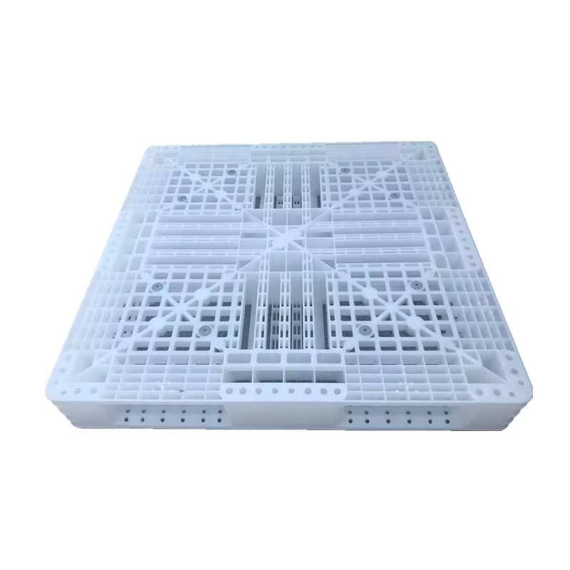 Single-Faced-HDPE-Heavy-Duty-Durable-Euro-Pallet-4-Way-Entry-4T-Load-Capacity