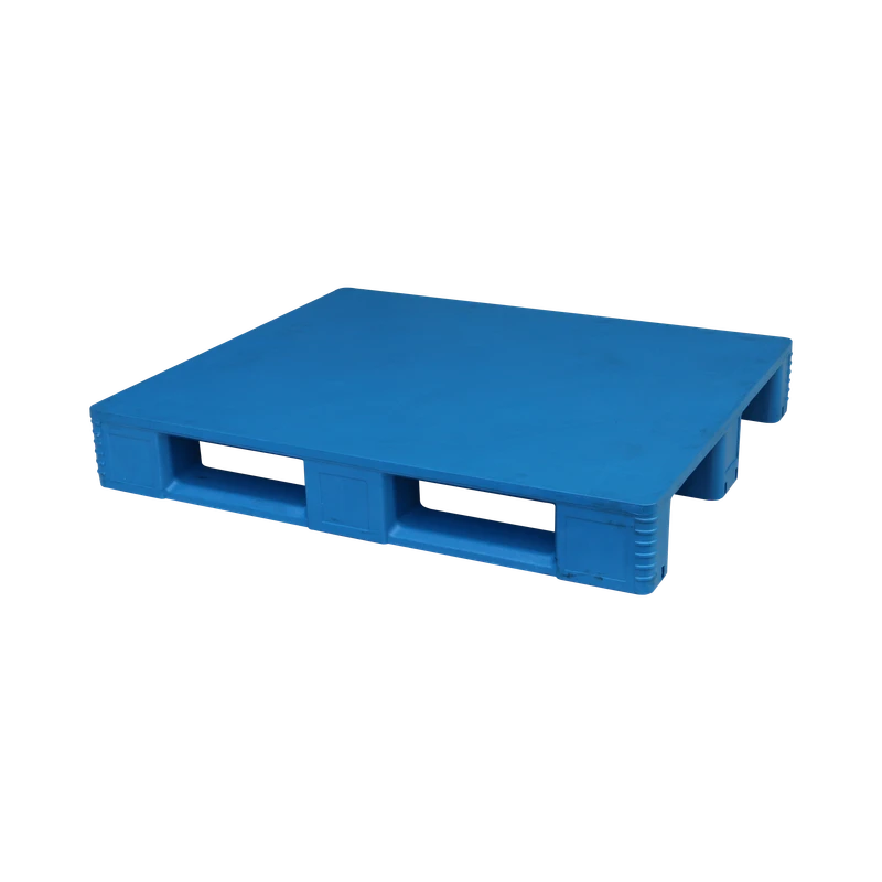 Single-Side-Plastic-Pallet-Heavy-Pallet-Stackable-1200-1000-150mm-Smooth-Easy-Cleaning-Pallet