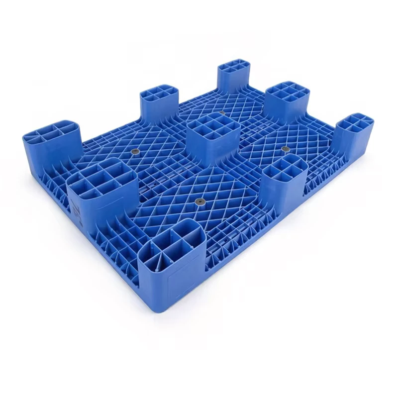 Single-sided-European-Plastic-Pallet-suitable-for-Food-Supermarkets-Clothing-and-Other-Industries